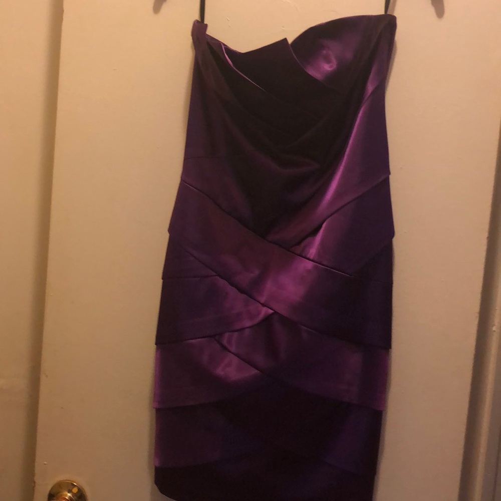 Jessica McClintock Bandage Strapless Formal Dress